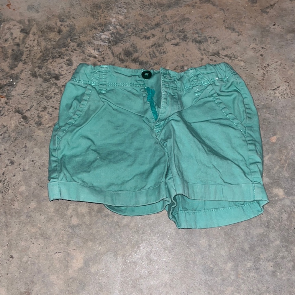 Mint green shorts